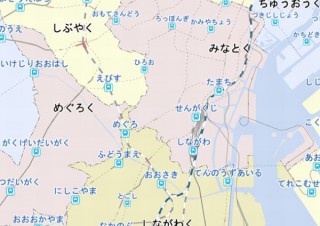 駅や自治体の名前が全て“ひらがな”な幼児教育用の「ひらがなだけの地図」発表