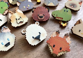 ヴィレヴァン、レトロなカクカクデザインのどうぶつアクセサリーを発売