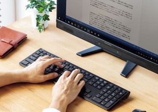 シンプルで打ちやすいのが一番！ 毎日使うパンタグラフ式薄型キーボード。サンワサプライより