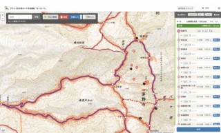 ヤマレコ、登山ルートを自動・手動で引ける新機能「らくルート」を搭載