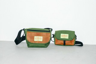 オリジナルのラベルをオン！「X-girl」と「Manhattan Portage」がコラボしたバッグコレクション