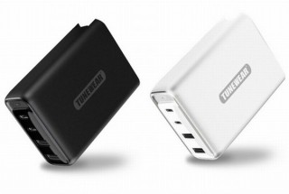4ポート搭載として世界最小クラスのクレジットカードサイズ「充電アダプタ」発売