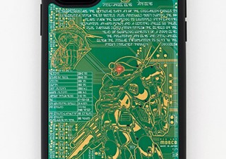 電子技販、「装甲騎兵ボトムズ」のスコープドッグ柄を採用した電波でLEDが光るiPhone11ケースを発売