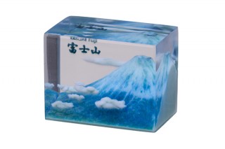 B’full、東大寺や富士山の絶景を表現したフルカラー3Dクリスタルが登場