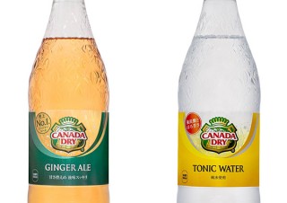 日本コカ・コーラ、「カナダドライ」ブランドのジンジャーエールなどのデザインを刷新