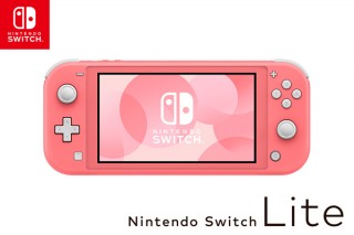 任天堂、携帯専用ゲーム機「Nintendo Switch Lite」の新色コーラルを発売