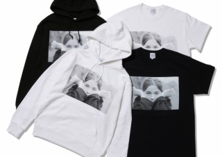 bonjour recordsより、Kevin CumminsによるBjorkの写真がプリントされた貴重なデザインのアイテムが再登場