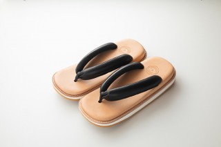 リフト、長時間歩いても疲れにくいレザー雪駄「サン駄　(江戸前 sandal)」