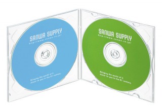 サンワサプライ、薄くて割れにくいソフトタイプのブルーレイ・DVD・CDケース「FCD-PSW10CL」