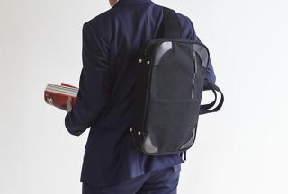 バイストン、上質な帆布生地を使用した3WAYラウンドビジネスバッグを発売