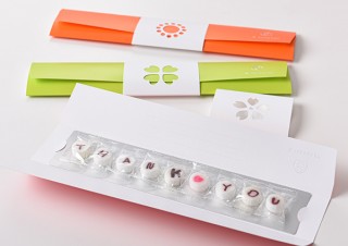 A～Zと顔文字の“あめ”でオリジナルメッセージを伝える「A・message」がリニューアル