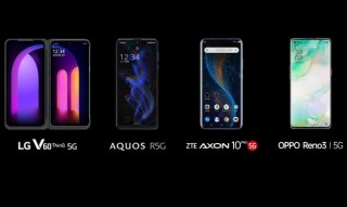 ソフトバンクからの5Gスマホは4機種、シャープ・ZTE・LG・OPPOが揃う
