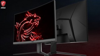 MSI、湾曲パネルを搭載したゲーミングディスプレイを2モデル発売