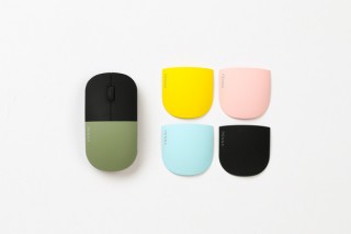 レトロかわいい！ 着せ替えワイヤレスマウス「PENNAマウス」