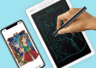 描いたイラストがリアルタイムでスマホに表示される電子タブレット「DigiNote」