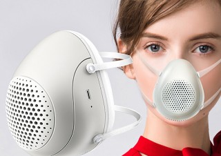Gloture、電動ファンでPM2.5を除去するマスク「ナノブリーズ」を発売