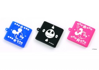 レイ・アウト、ディズニーとワンピースのキャラクターが描かれたiPod shuffle用ケース