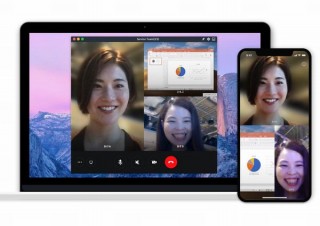 LINE、グループビデオ中にパソコン画面を共有できる「画面シェア」搭載