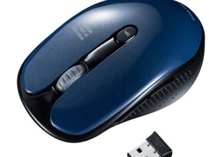サンワサプライ、本体が色落ちしにくい静音ワイヤレスマウス「MA-WIR152シリーズ」を発売