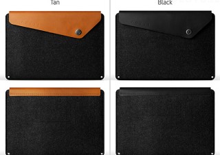 Macbookをカッコよく持ち歩く高級レザースリーブ「Mujjo Sleeve」