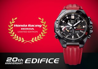 CASIO、スマホ連携可能なウォッチ「EDIFICE」のHonda Racingコラボモデルを発売