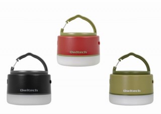 オウルテック、大容量6,700mAhモバイルバッテリー機能付「LEDランタン」発売
