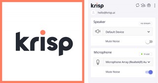 ソースネクスト、Web会議や通話中のノイズをAIで低減するソフト「Krisp Pro 3年版」を発売