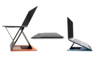 スタンディングワークにも対応するノートPCスタンド「MOFT Z」登場