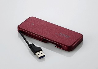 エレコム 、データ復旧サービス付きのポータブルSSD「ESD-ECシリーズ」を発売