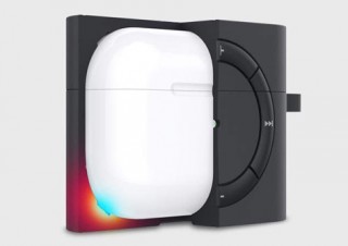 あの洗練されたデザインが蘇る！ AirPods ProをiPod shuffle風に偽装するケース「クラシック・シャッフル」