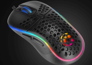 リンクス、左右対称デザインの軽量RGBゲーミングマウスをビックカメラ限定で発売