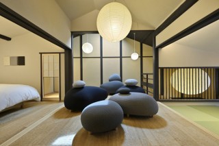 明治時代に建てられたと推定される京町家をリノベーションした「京の温所 丸太町」