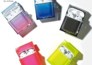 四角いフォルムと透明感が美しいAirPodsケース「COCKTAIL（カクテル）」＆「neon（ネオン）」