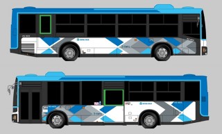 西武バスが67年振りに路線バスのデザインを変更して新しいカラーリングを採用