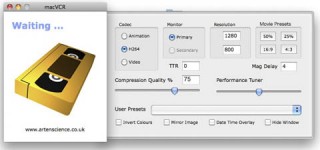 インフィニシス、画面録画ソフト「macVCR」新バージョンを発売