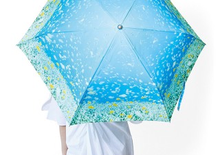 フェリシモ、海の世界を再現したデザインの晴雨兼用傘を発売