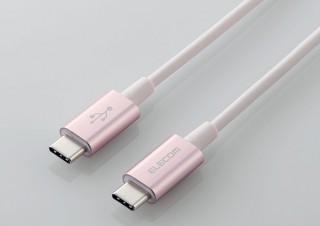 エレコム、USB PD対応で最大60Wの高速充電も可能な2種類のType-Cケーブルを発売