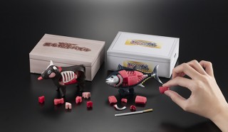 メガハウス、ウシとマグロの立体パズル「解体パズル 厳選食材セット」を発売