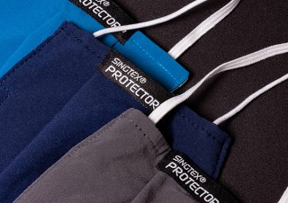 速乾×抗菌、使い捨てマスクを長持ちさせるマスクカバー「SINGTEX PROTECTOR+」