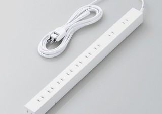 エレコム 、法人向けの10個口の電源タップ「T-H0103シリーズ」を発売