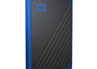 アイ・オー・データ機器、WD製でケーブル一体型のポータブルSSD「My Passport Go」を発売