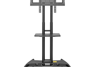アイ・オー・データ機器、耐荷重が最大35kgの移動式ディスプレイスタンドを発売