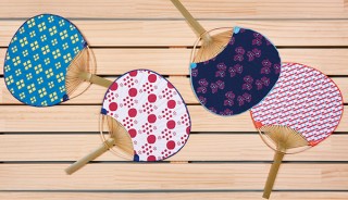 GPP、和モダンデザインのUVカット「日除けうちわ」を発売