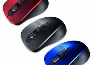 サンワサプライ、全ボタンが静音スイッチの「小型マウス3シリーズ」発売