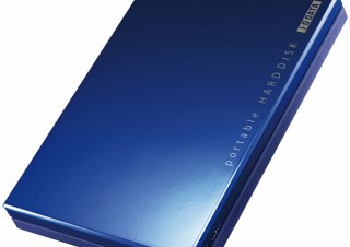 アイ・オー、USB 2.0ポータブルHDD「カクうす」に新色2色を追加