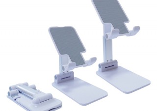 上海問屋、スマホでもタブレットでも使える折りたたみ式スタンド「DN-915276」を発売