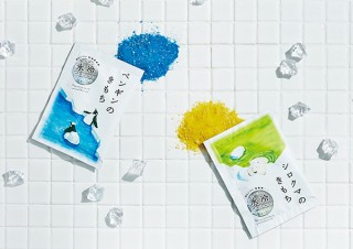 GPP、ペンギンとシロクマのパッケージがかわいい湯上がりが涼しくなる「氷冷バスソルト」