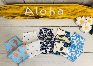 PAIKAJI、アロハシャツ生地で作った南国柄のファッションマスクを発売
