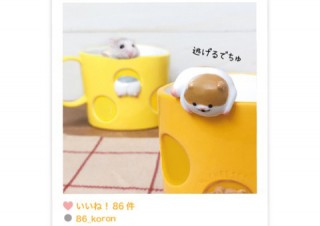 食卓にハムちゃん大集合!! アニマル雑貨「はむころん」ヴィレヴァンオンラインに登場