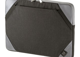 サンワサプライ、全面の低反発ウレタンでノートパソコンを保護するインナーケース「IN-MF13/15」